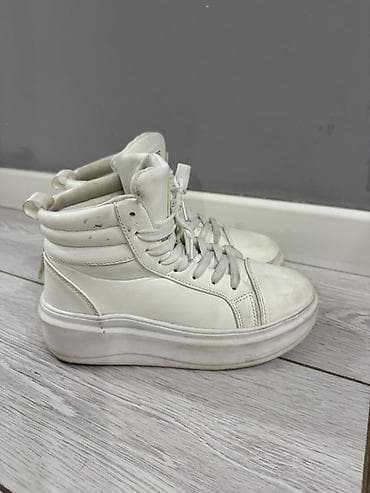 ecco 42: Высокие кеды STYLE ENGLAND (white) б/у состояние на отлично, были — 1