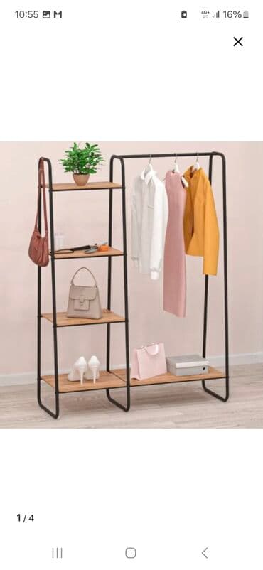 вешалка для одежды стойка: Гардеробная система Производства Россия Сочетание дерева с — 3