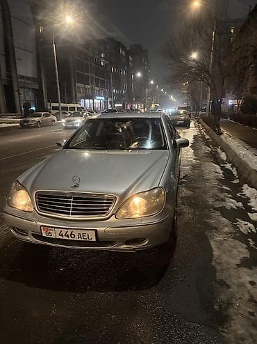 Mercedes-Benz S-Class: 2001 г., 3.2 л, Типтроник, Газ, Седан