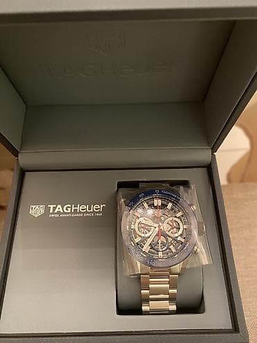 tag heuer: TAG Heuer Carrera Heuer 01 Chronograph (автоподзавод) - Швейцарские — 1