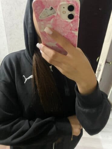 чачы casio: Эркектердин толстовкасы, M, Puma, Жаңы, түсү - Кара — 1