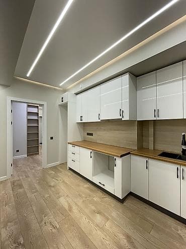 ысык кол комната: 2 бөлмө, 70 м², Элитка, 12 кабат, Дизайнердик ремонт — 3