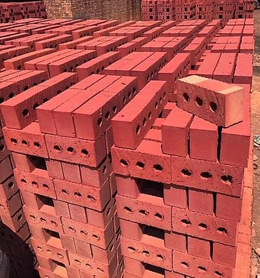 теплые вещи: Пустотелый, дырчатый, Жженый кирпич, Полублок, 250×120×88 — 3