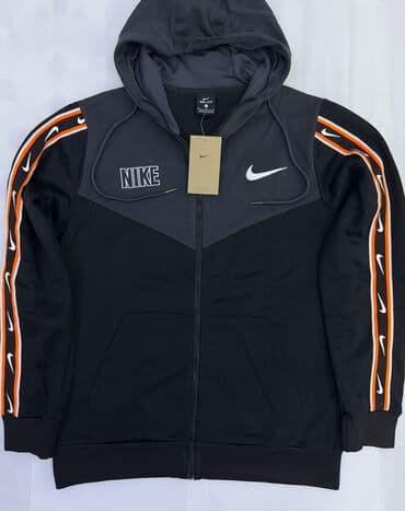 mango: Мужской спортивный костюм, M, Nike, Новый, цвет - Черный, Самовывоз — 2