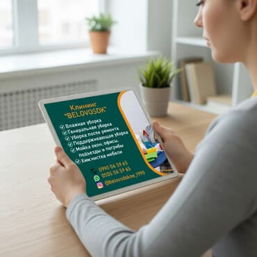 Принимаем заказы:1.Генеральная уборка,2.Влажная уборка,3.После