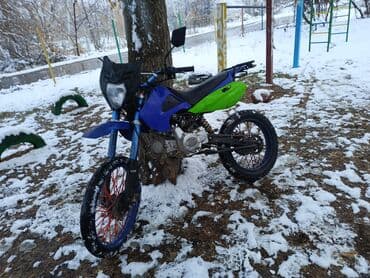 мотоциклдер: Питбайк 125 куб. см, Бензин, Чоңдор үчүн, Колдонулган — 4