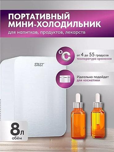 Портативный мини-холодильник SAST/X-DRAGON - Объем: 8 л - Диапазон