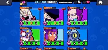 Техника и электроника: Игровой аккаунт Brawl Stars Характеристики: - Уровень профиля: 11 - — 3