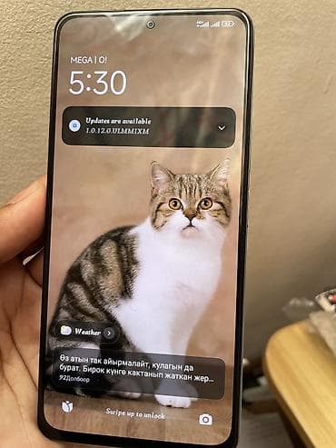 mi lite: Poco F4, Б/у, 256 ГБ, цвет - Зеленый, 2 SIM — 1