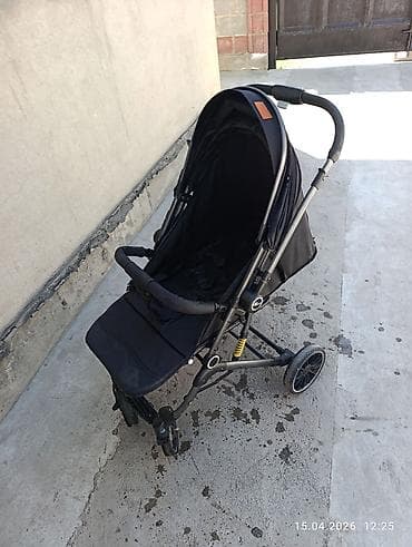 форма афганка: Прогулочная коляска чемодан черная - Компактная складывающаяся тип — 3