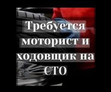 Вакансия: моторист и специалист по ходовой для работы на СТО