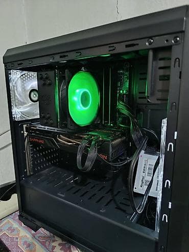 2060 rtx: Компьютер, ядер - 6, ОЗУ 16 ГБ, Для несложных задач, Б/у, Intel Core i5, AMD Radeon RX 6700 XT, SSD — 1