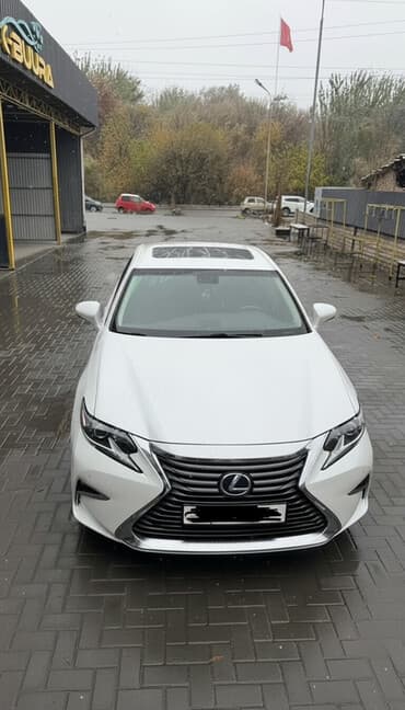 купить авто в рассрочку без первоначального взноса: Lexus ES: 2017 г., 2.5 л, Вариатор, Гибрид, Седан — 1