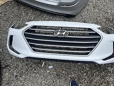 chevrolet evanda: Бампер Hyundai, Б/у, Оригинал — 3
