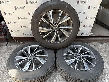 rf1 rf2: Колеса в сборе 235 / 60 / R 18, Лето, Б/у, 1 шт, Литые, отверстий - 5 — 5