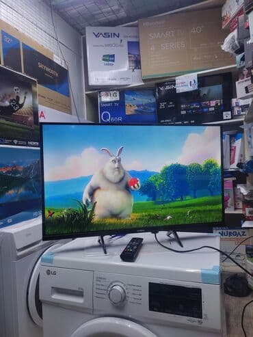 ясинь: Телевизоры Ясин 32 дюймов 81 см диагональ ресивер санарип встроенный — 4