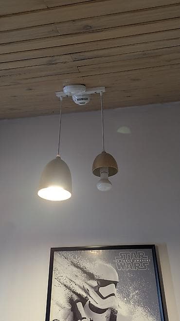 плафон потолочный: Подвесной светильник на две точки - Тип: потолочный подвес, двойной - — 2