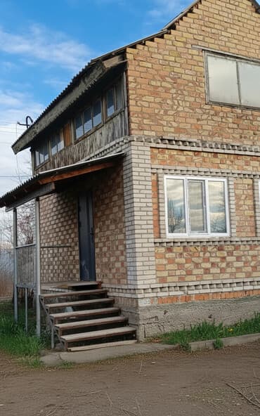 пол дом рабочий городок: Үй, 36 м², 1 бөлмө — 1