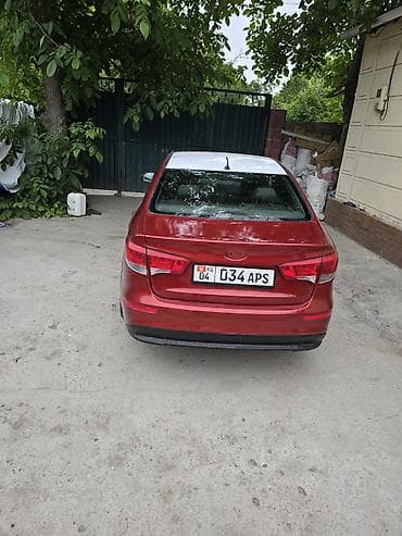samsung car: Kia Rio: 2016 г., 1.6 л, Автомат, Бензин, Седан — 7