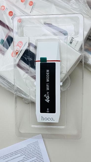 Модемдер жана тармак жабдуулары: HOCO HI43 Portable Wi-Fi 6 4G LTE USB модем Оставайтесь на связи в — 5
