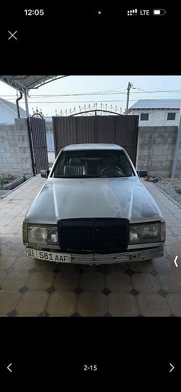 mers e124: Mercedes-Benz W124: 1992 г., 2.5 л, Механика, Дизель, Седан — 1