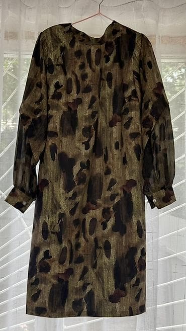 made: Повседневное платье, Made in KG, Прямое, L, XL — 5