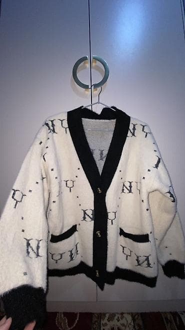 Кардиган, Осень-весна, Вязаная модель