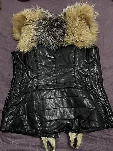 ark drops: Утепленный, Кожаный, Осень-весна, Натуральная кожа, Короткая модель, Стеганый — 1