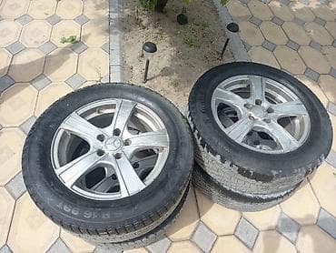 диски шины 15: Колеса в сборе 225 / 55 / R 16, Зима, Комплект, Легковые, Литые, отверстий - 5 — 4
