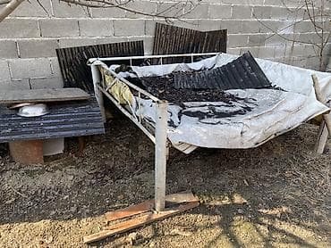 Керебеттер: Бүктөлүүчү жеңил керебет, Матрасы жок — 3