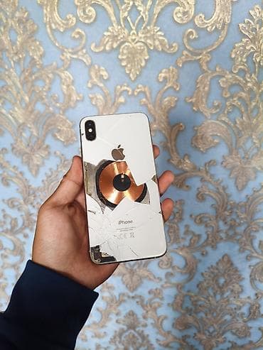 iphon xr: IPhone Xs Max, Б/у, 64 ГБ, Белый, 100 % — 1