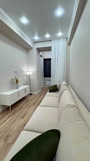 2 комнаты, 60 м², Тунгуч мкр Элитка, 2 этаж, Дизайнерский ремонт