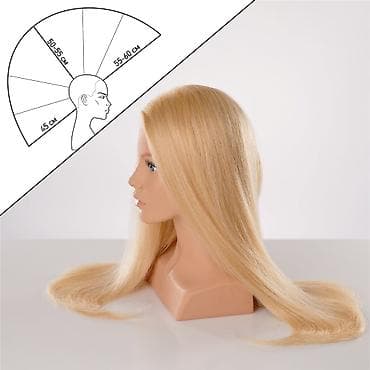 Авто тейлөө жабдуулары: Фирменная голова-манекен Школы Руслана Татьянина "Виктория" Тип волос — 3