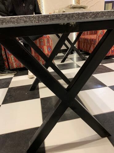 туркменский текстиль постельное белье: Кухонный стол, Новый, Прямоугольный, Нераскладной — 8