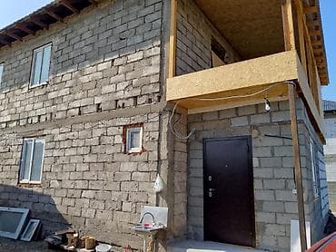 дома аламедин 1: Продажа: частный дом с участком - Двухэтажный дом из блоков, кровля — 4