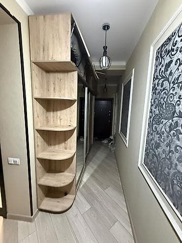 квартиры в бишкек: 1 комната, 50 м², Тунгуч мкр Элитка, 6 этаж, Евроремонт — 1