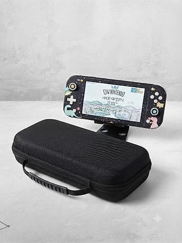 прошитая: Nintendo Switch lite чипованная (прошитая) встроенная мать 32гб+64гб — 1