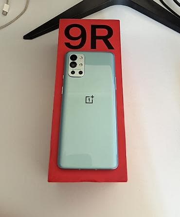 redmi 9 note: OnePlus 9R, Б/у, 128 ГБ, цвет - Голубой — 1