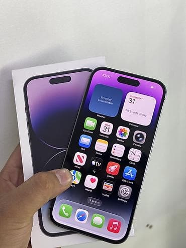 ipad mini: IPhone 14 Pro, Новый, 256 ГБ, Deep Purple, Коробка, В рассрочку, 92 % — 2
