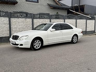sl 55: Mercedes-Benz S-Class: 2003 г., 5 л, Автомат, Бензин, Седан — 2