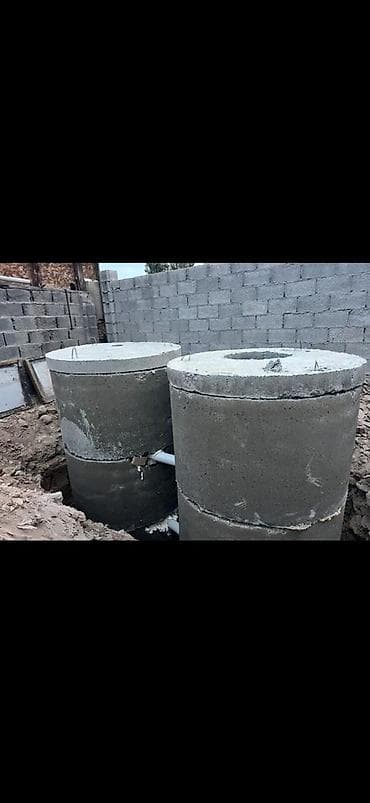 Железобетонное (ЖБИ) кольцо для септика Размер: 150 x 90 x 8 см, Платная установка, Оптом, В розницу — 6