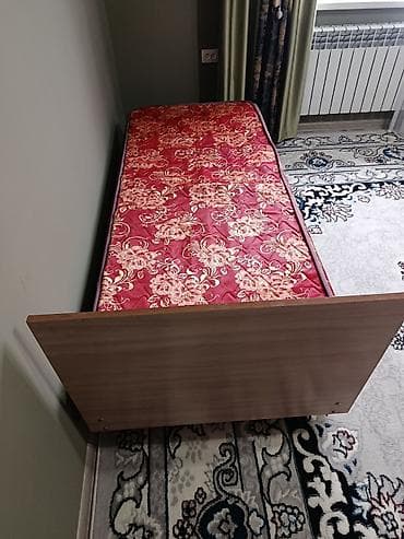 бу мебель для спальни: Односпальная кровать с ящиками и матрасом Описание: Продаётся — 4