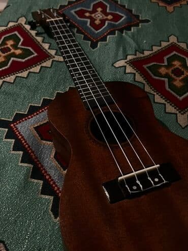 микрофон с колонкой: Укулеле Dozzly (сопрано/концерт — компактный корпус) - Бренд/логотип — 2