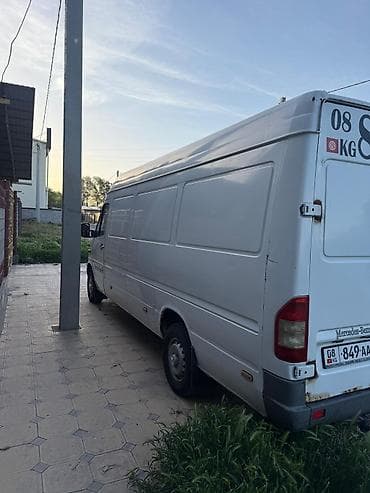 Mercedes-Benz Sprinter (длинная база, высокий кузов), белый фургон
