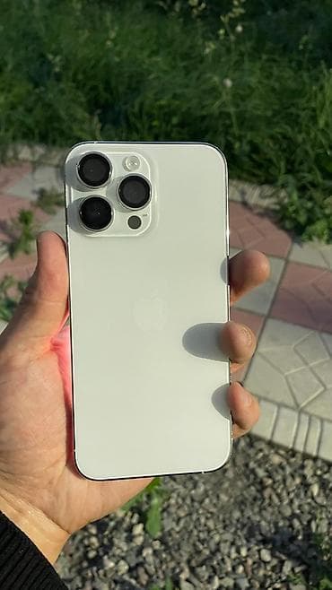 iphone 16е: IPhone 14 Pro Max, Б/у, 256 ГБ, Серебристый, 82 % — 2