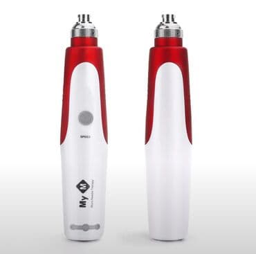 аппарат для прокол ушей: MYM Bayonet Derma pen, игольчатый картридж, устройство для — 10