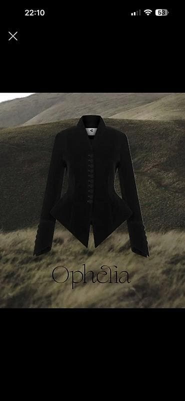 серебро бу: Жакет бархат от Bonnitto — элегантный черный пиджак. Покупали за 8500 — 1