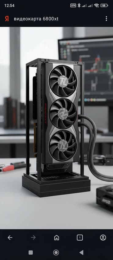 Видеокарта, Б/у, AMD, Radeon RX, 16 ГБ, Для ПК at lalafo.kg Видеокарта, Б/у, AMD, Radeon RX, 16 ГБ, Для ПК