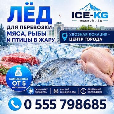 ледо: ЛЁД ДЛЯ ПЕРЕВОЗКИ ПРОДУКТОВ. МЫ В ЦЕНТРЕ ГОРОДА. САМОВЫВОЗ ОТ 5 — 1