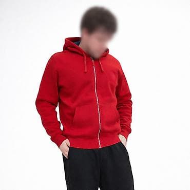 Эркектер кийими: Эркектердин толстовкасы, M, Tommy Hilfiger, Колдонулган, түсү - Кызыл, Өзү алып кетүү, Акылуу жеткирүү — 5